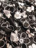 BLACK & WHITE C lAWN ALL OVER TWO PIECE