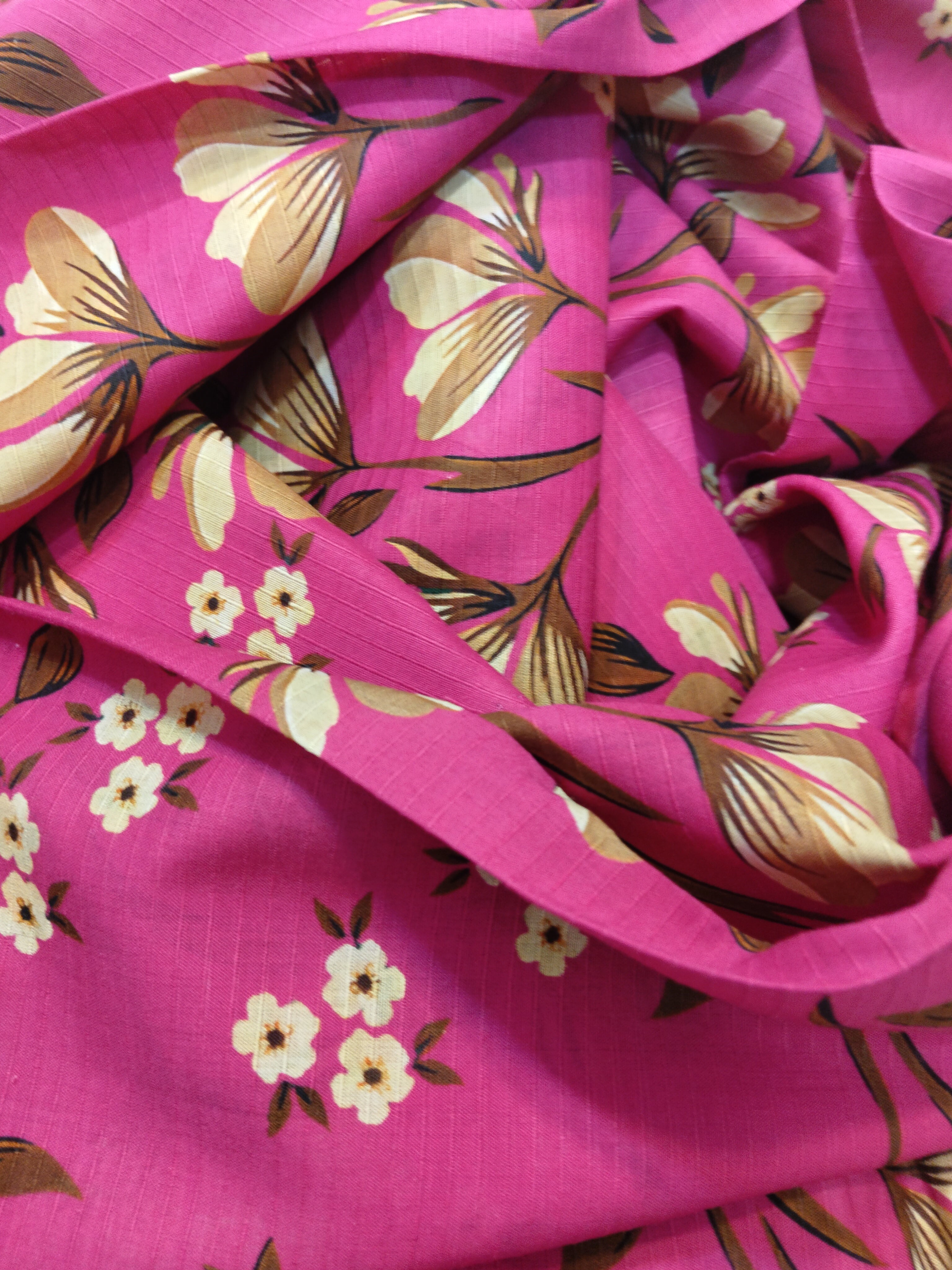 2PC PINK DOLLY LAWN ALL OVER TWO PIECE