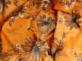 2PC ORANGE LAWN ALL OVER TWO PIECE