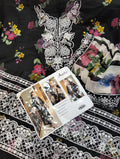 3PC BLACK MULTI LAWN WITH PATCHES