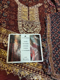 3PC MEHRONE LAWN WITH PATCHES