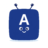 Afcreationz logo - happy keyboard key mascot